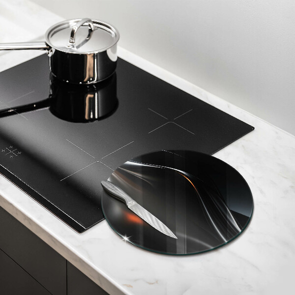 Cutting board 3D design abstraction