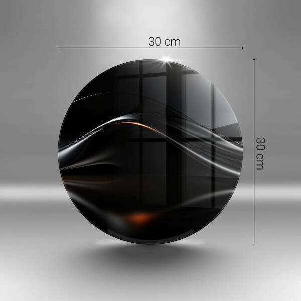 Cutting board 3D design abstraction