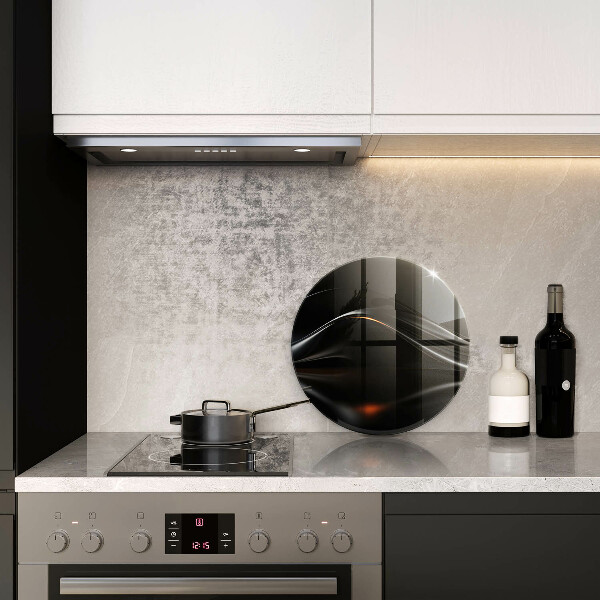 Cutting board 3D design abstraction