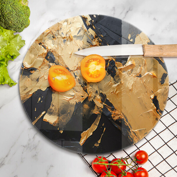 Cutting board Elegant paint texture