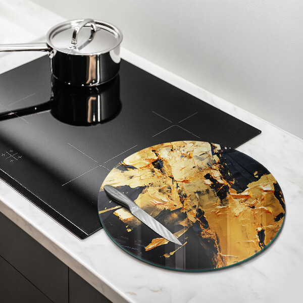 Cutting board Elegant paint texture