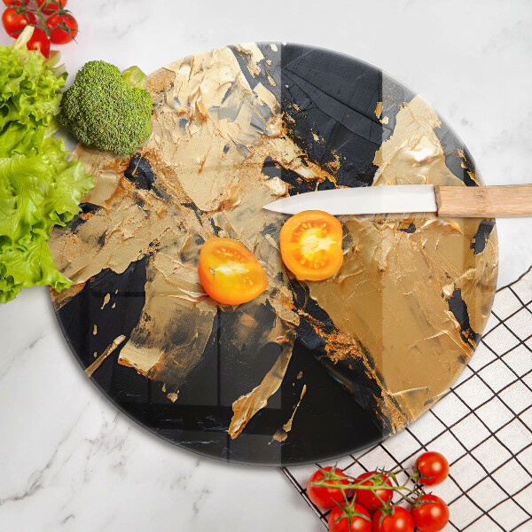 Cutting board Elegant paint texture