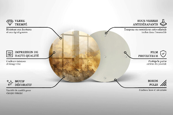 Cutting board Rich texture