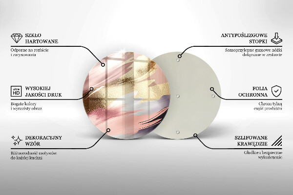 Cutting board Pastel spots