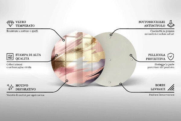 Cutting board Pastel spots