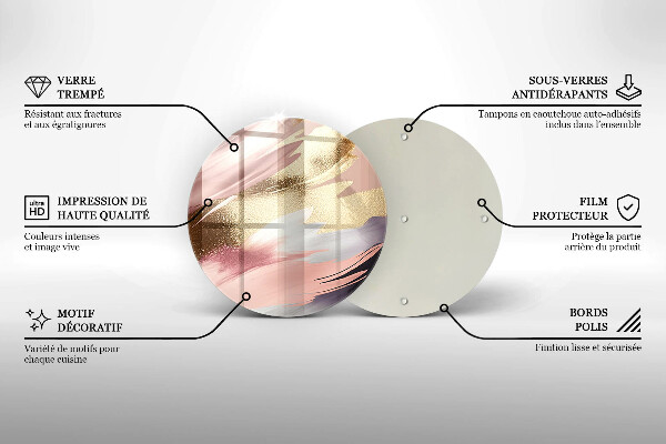 Cutting board Pastel spots