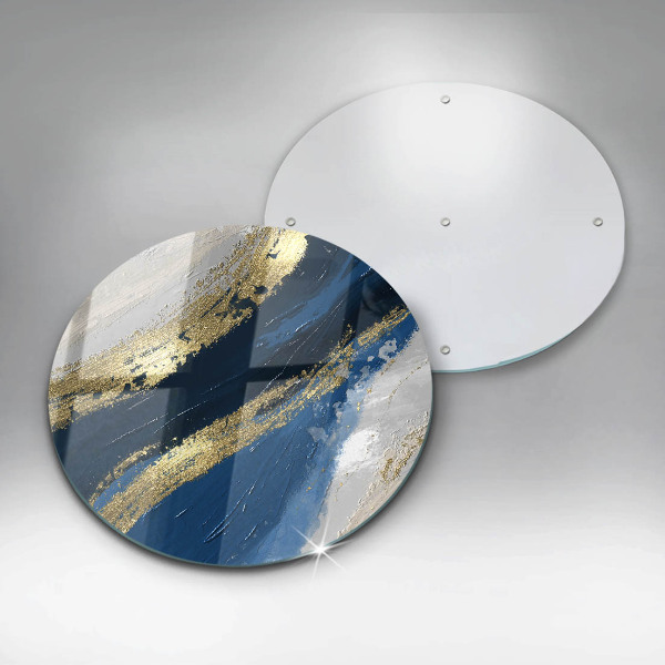 Cutting board Texture with gold