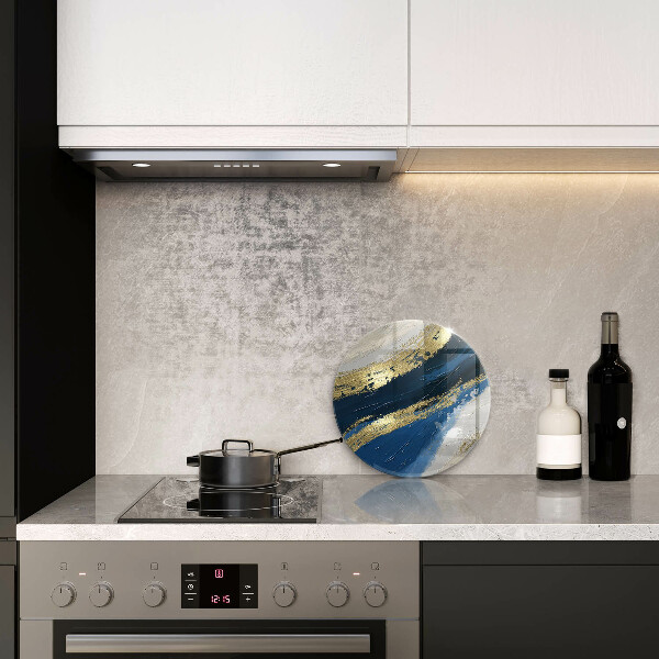 Cutting board Texture with gold