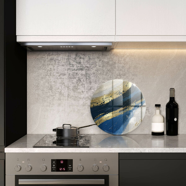 Cutting board Texture with gold