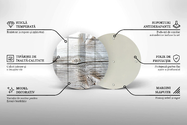 Cutting board Bright wood structure