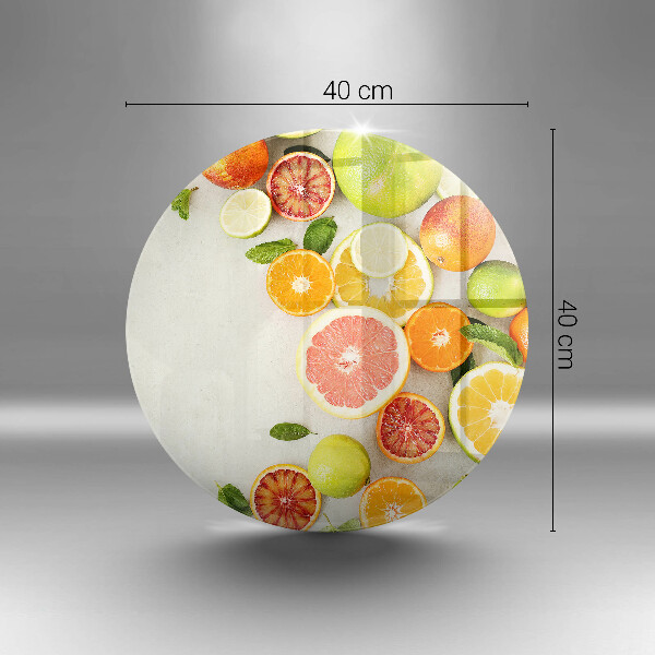 Cutting board Fruits citruses