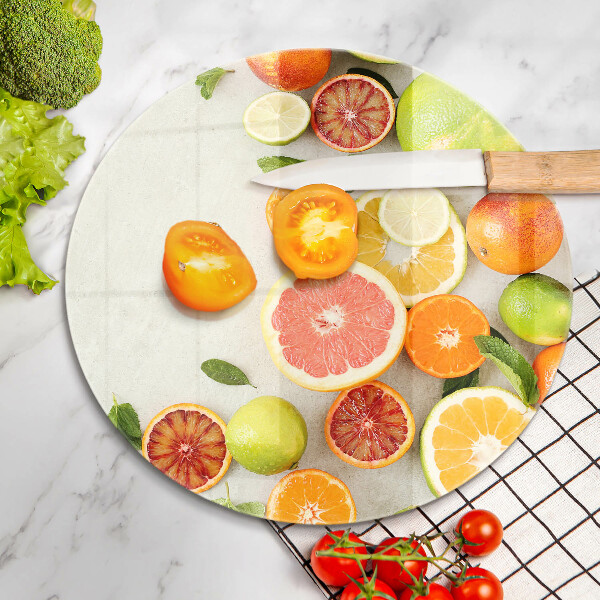 Cutting board Fruits citruses