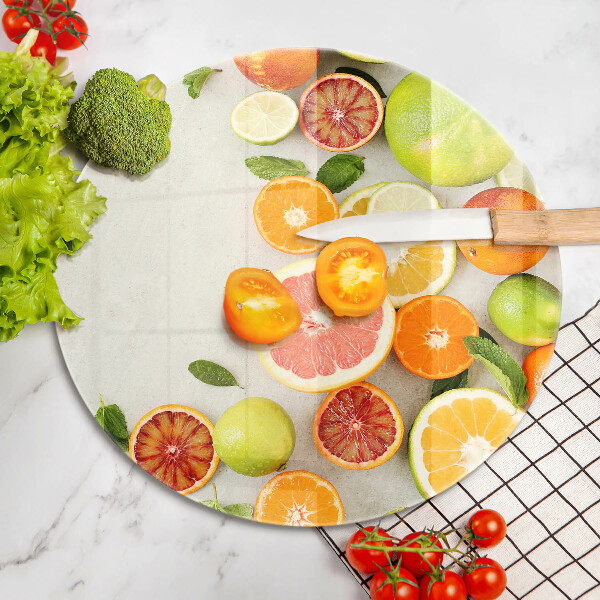 Cutting board Fruits citruses