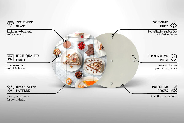 Cutting board Cake sweets