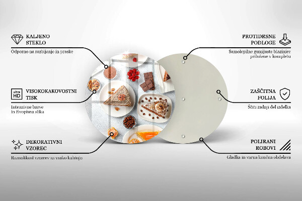 Cutting board Cake sweets