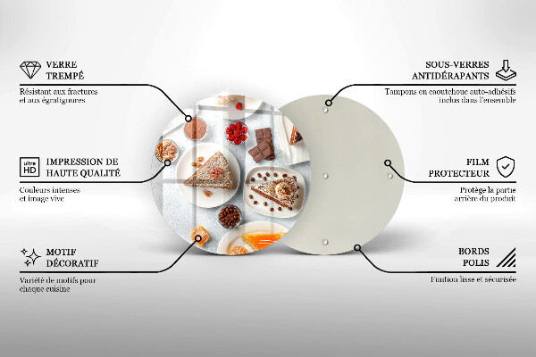 Cutting board Cake sweets