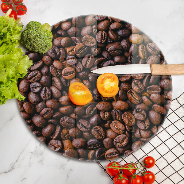 Cutting board Coffee beans