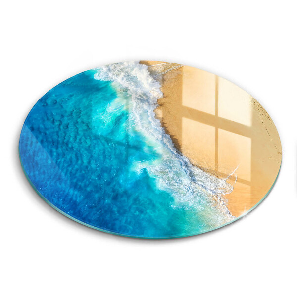 Cutting board Beach and sea