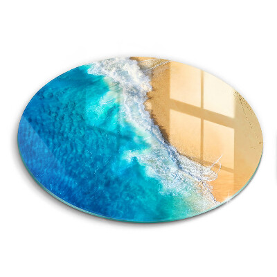 Cutting board Beach and sea