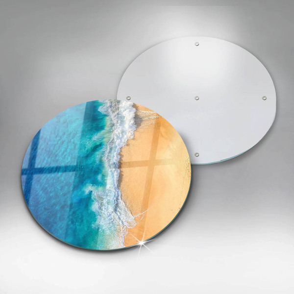 Cutting board Beach and sea