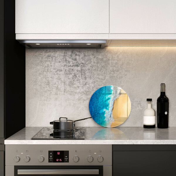 Cutting board Beach and sea