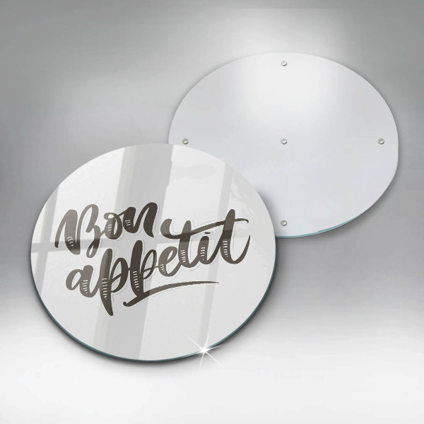 Cutting board The inscription Bon Appetit