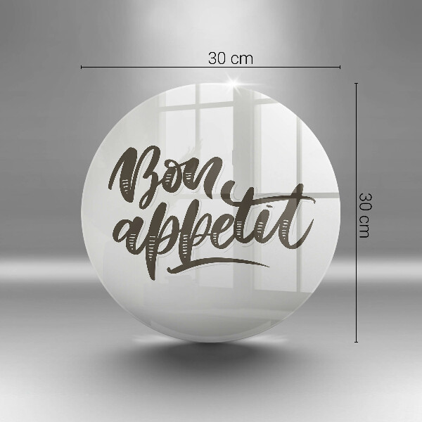 Cutting board The inscription Bon Appetit