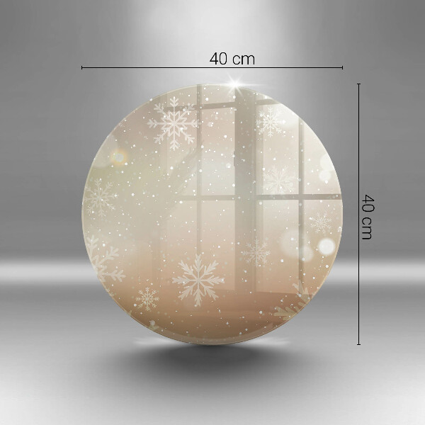 Cutting board Snowflakes