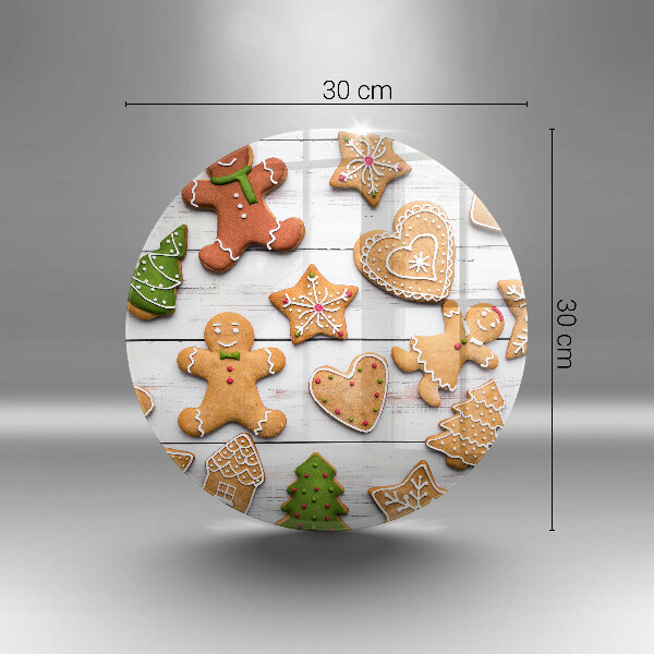 Cutting board Christmas gingerbread
