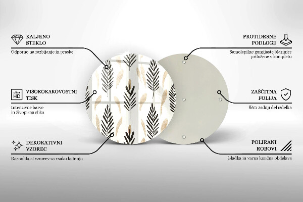 Cutting board Boho plants