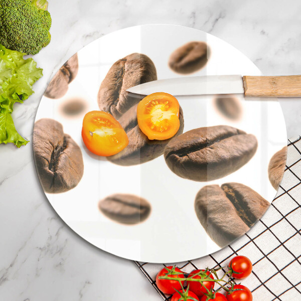 Cutting board Coffee beans