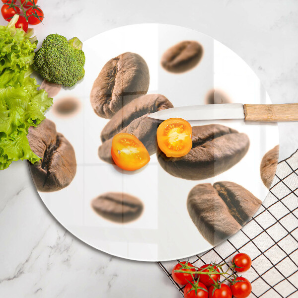 Cutting board Coffee beans