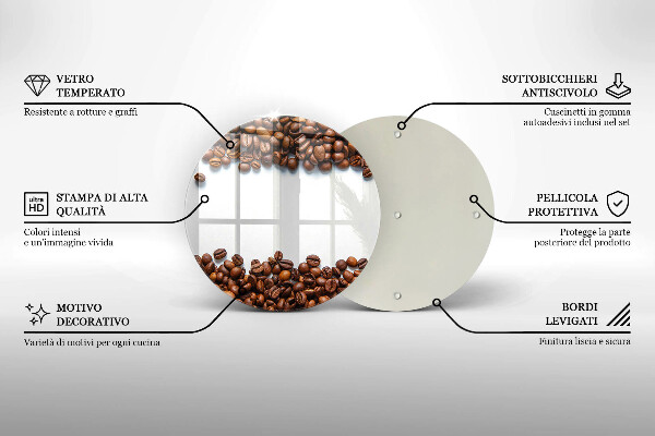 Cutting board Grain coffee