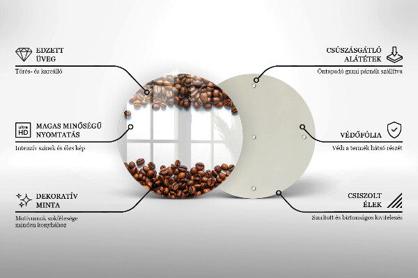 Cutting board Grain coffee