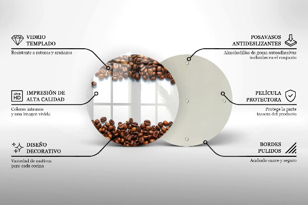 Cutting board Grain coffee