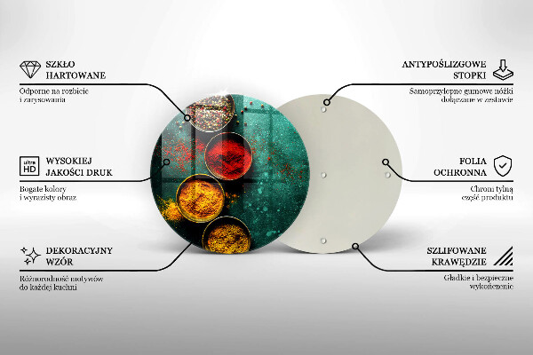 Cutting board Oriental spices