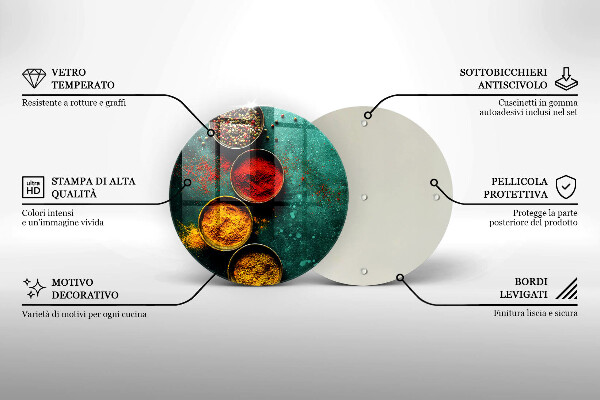 Cutting board Oriental spices