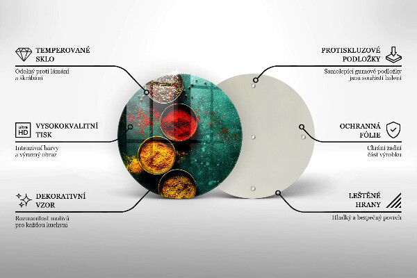 Cutting board Oriental spices