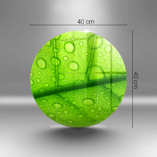 Chopping board glass Leaf closer