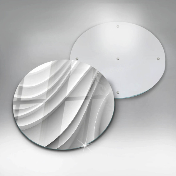 Chopping board glass Geometric lines