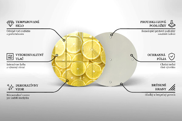 Kitchen worktop protector Lemon fruit