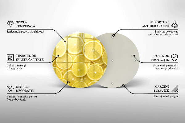 Kitchen worktop protector Lemon fruit