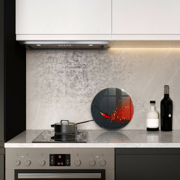 Kitchen worktop protector Chilli pepper