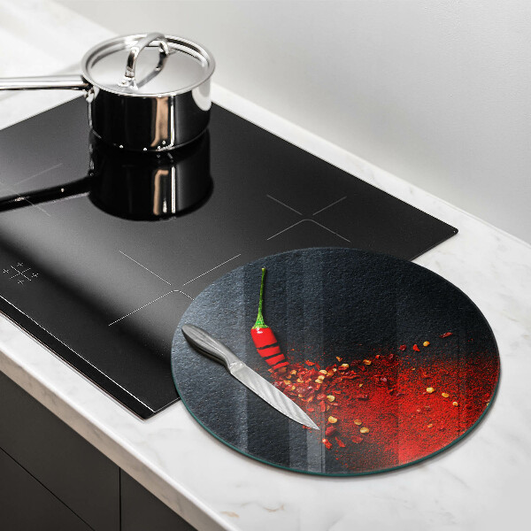 Kitchen worktop protector Chilli pepper