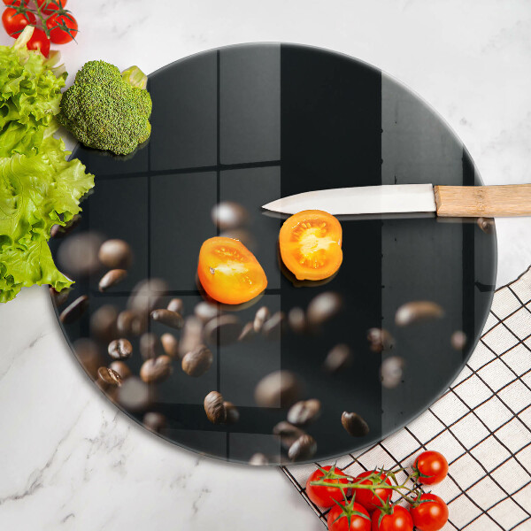 Kitchen worktop protector Falling coffee beans