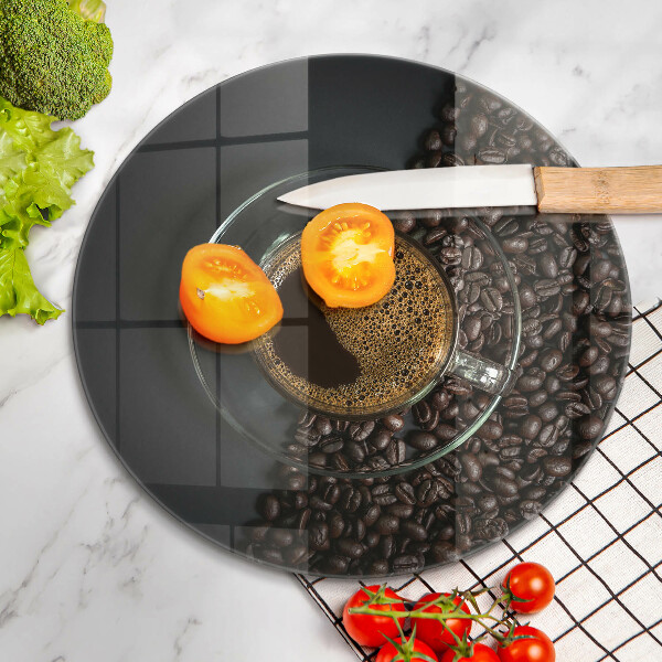 Chopping board Coffee and grains