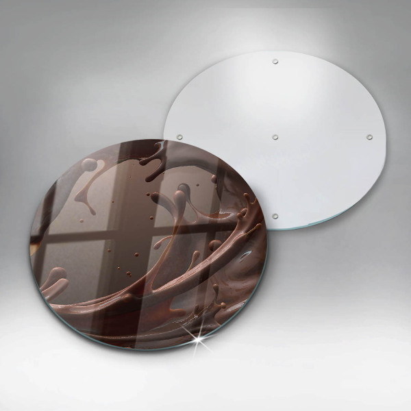 Chopping board Liquid chocolate