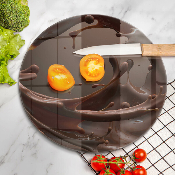 Chopping board Liquid chocolate