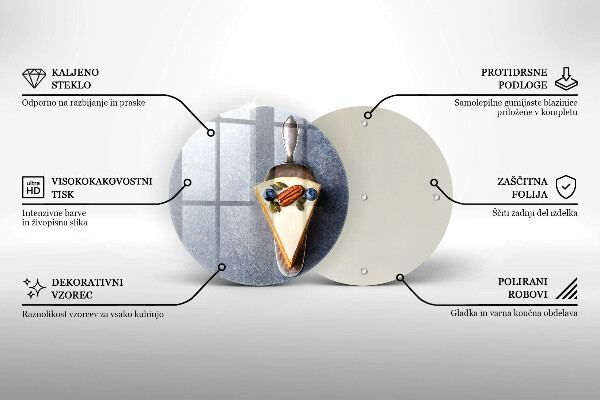 Cutting board Piece of cake