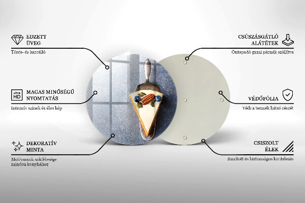 Cutting board Piece of cake
